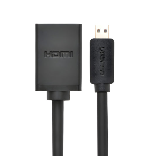 UGREEN 20134-20134 Micro HDMI Male to HDMI Female Adapter – Black