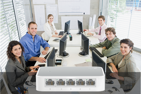 TP-Link 5-Port 10/100Mbps Desktop Switch - TL-SF1005D