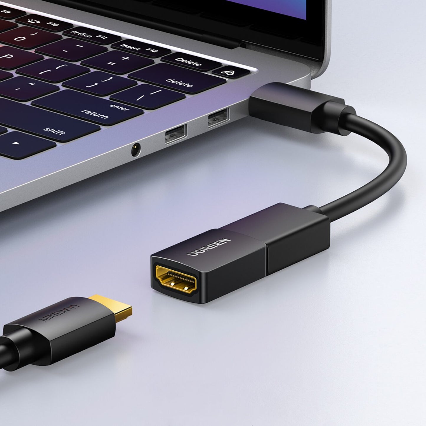 UGREEN 20107-20107 HDMI Female to Female Adapter – Black