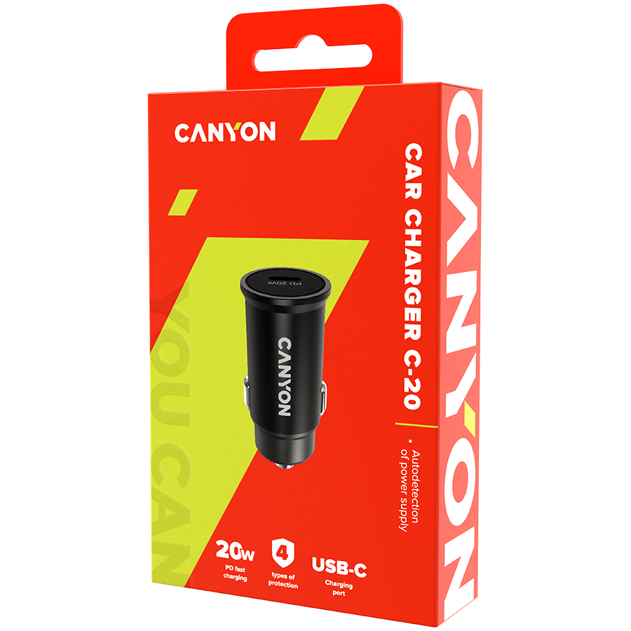 Canyon Car Charger PD 20W USB-C