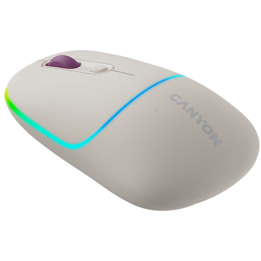 Canyon Dual Mode Wireless Mouse MW-22 - Rice