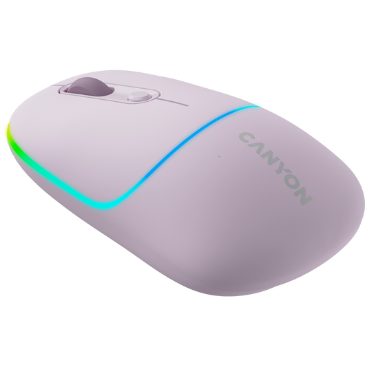 Canyon Dual Mode Wireless Mouse MW-22 - Pearl Rose