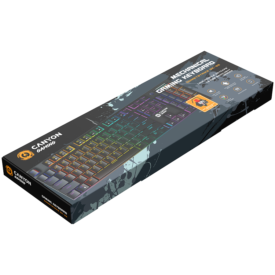 Canyon Gaming Keyboard Cometstrike GK-55