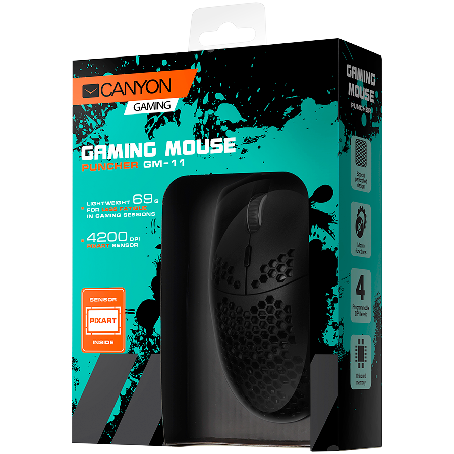 Canyon Puncher GM-11 Gaming Mouse - Black