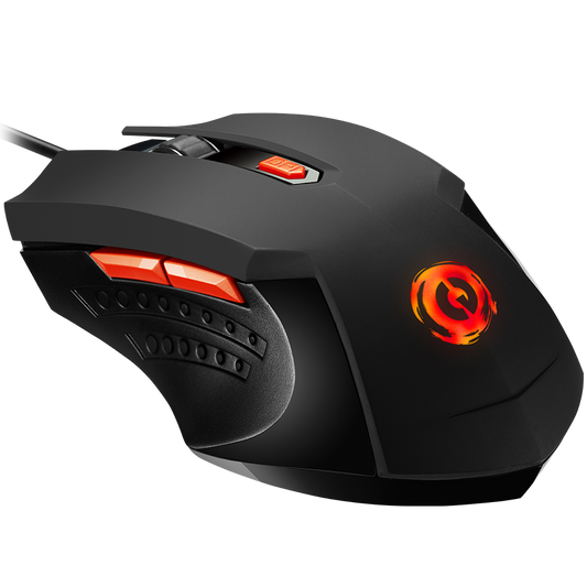 Canyon Star Raider Gaming Mouse - Black