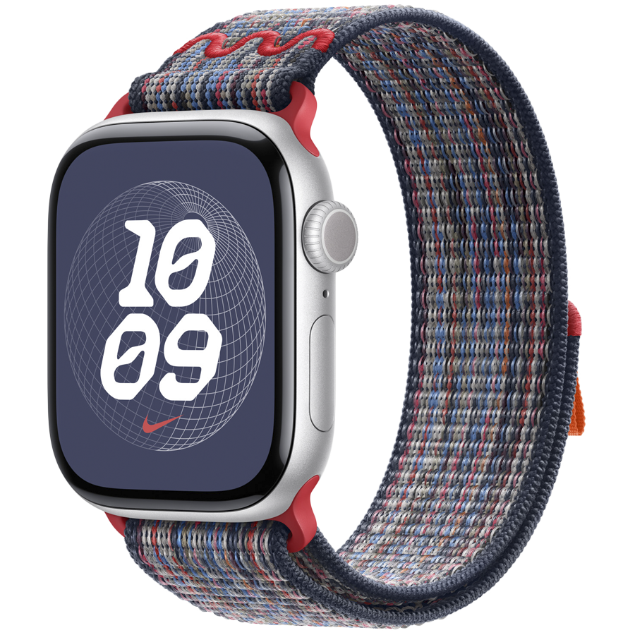 Apple Watch Nike Sport Loop Blue/Red 38/42mm