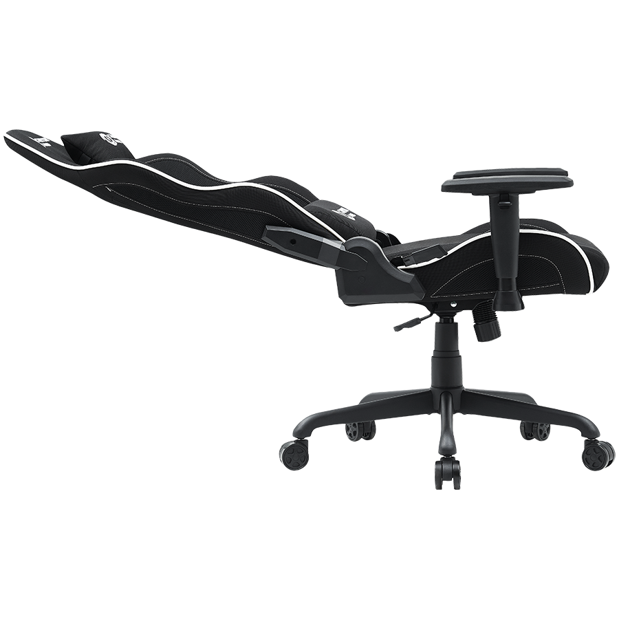 Canyon Shift Mesh/Fabric Transformer Gaming Chair MCCH01 - Black