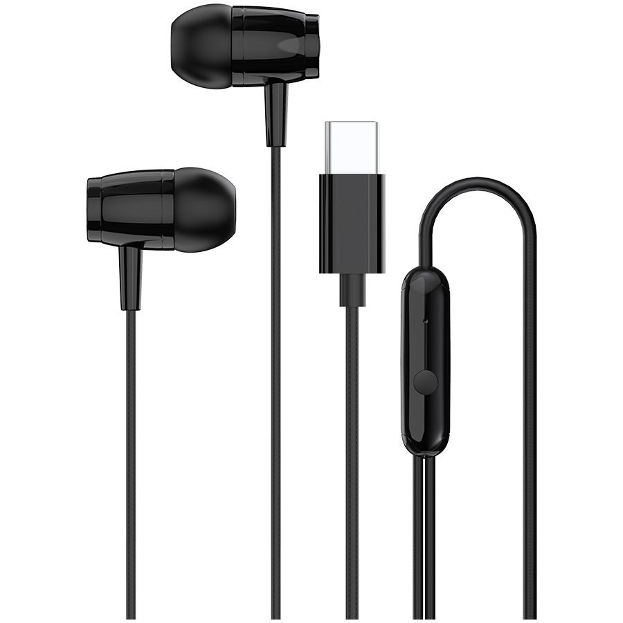 Canyon SEP-5 Type-C In-Ear Headphones - Black