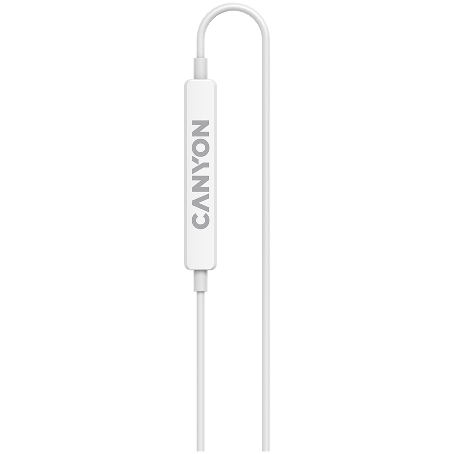 Canyon SEP-6 Type-C Hi-Res Earphones - White