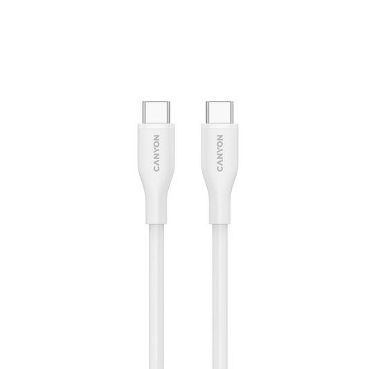 Canyon USB-C Cable CC60SC10 C-C 60W 1M - White