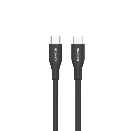 Canyon USB-C Cable CC60SC10 C-C 60W 1M- Black