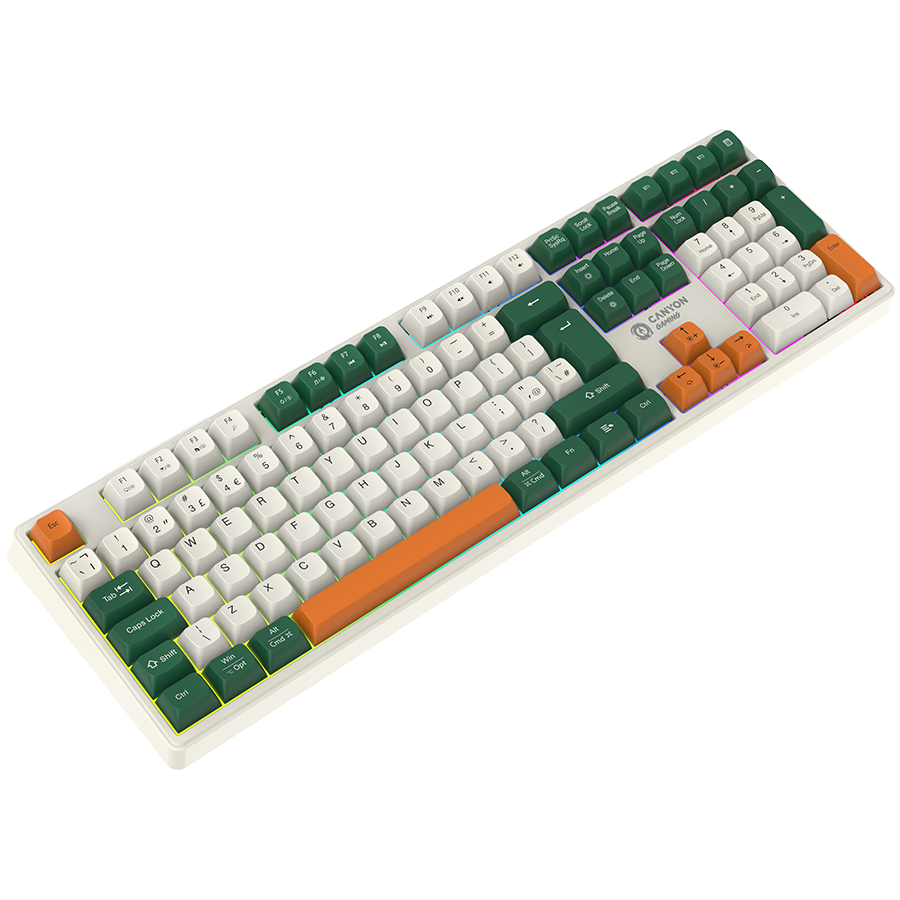 Canyon Wireless Mechanical Keyboard Shadder GKW-11 - White