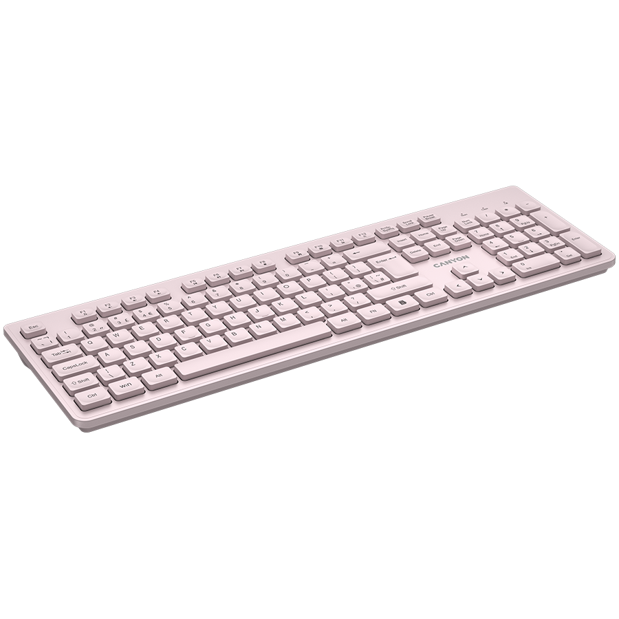 Canyon Silent Wireless Keyboard HKB-W01 - Beige