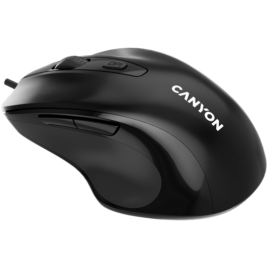 Canyon Wired Mouse M-6 - Black
