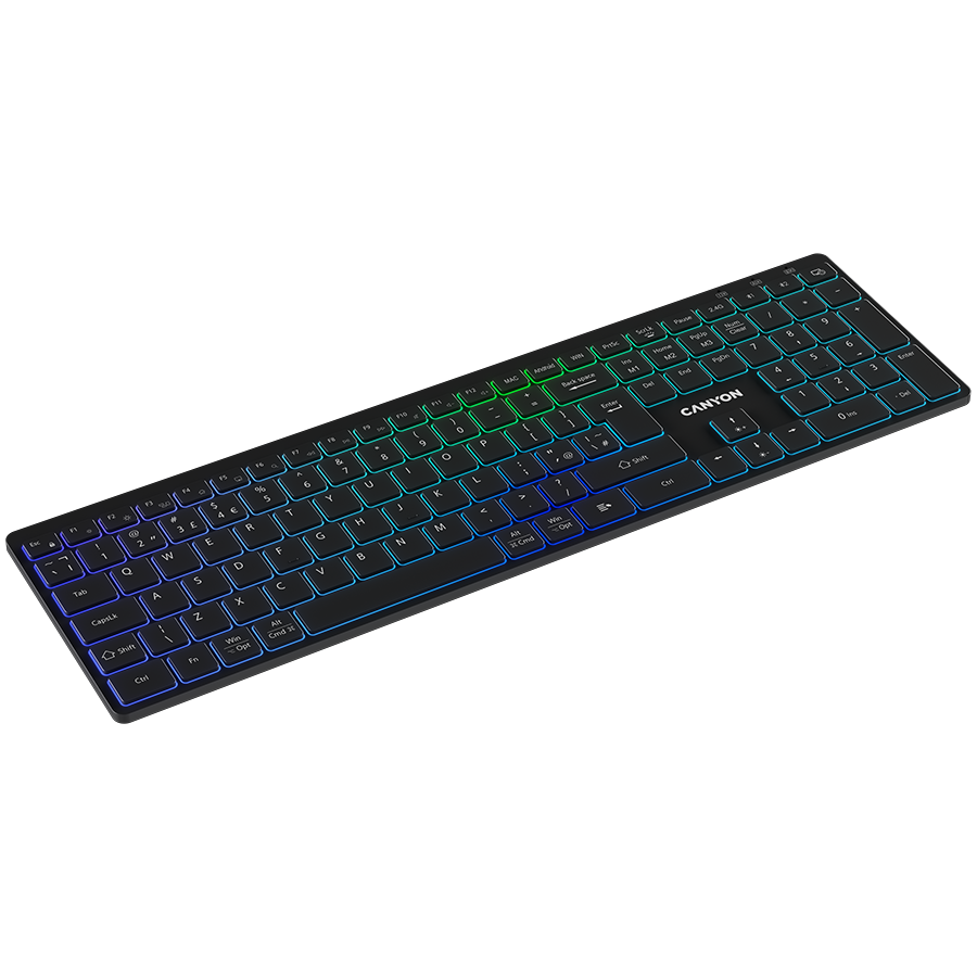 Canyon Wireless Keyboard HKB-W11 - Black