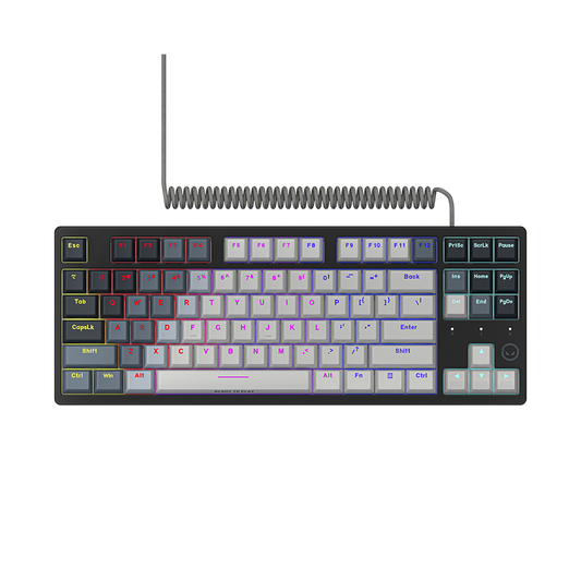 Lorgar Azar 514TKL Gaming Keyboard - White