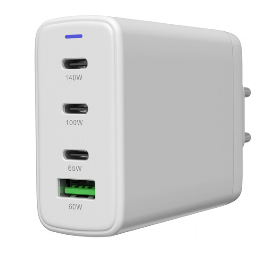 Canyon CU140ACC GaN 150W USB-C/USB-A Charger - White