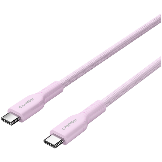 Canyon USB-C to USB-C 60W 1M - Pink