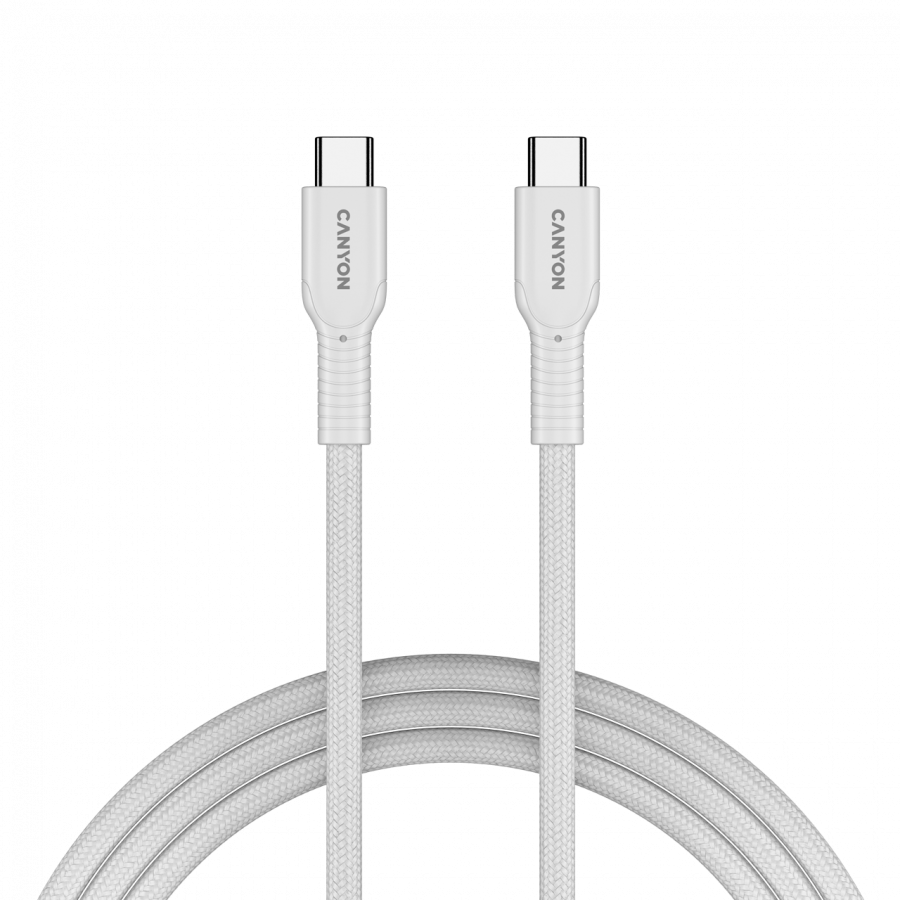 Canyon USB-C to USB-C 60W 1M - White