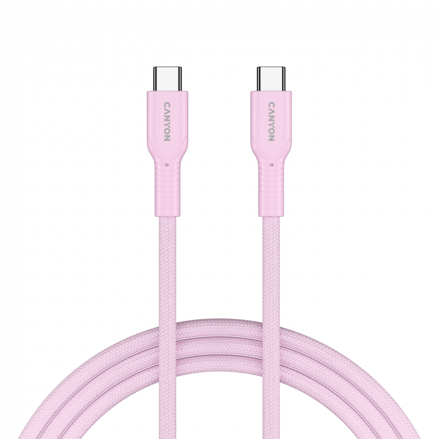 Canyon USB-C to USB-C 60W 1M - Pink