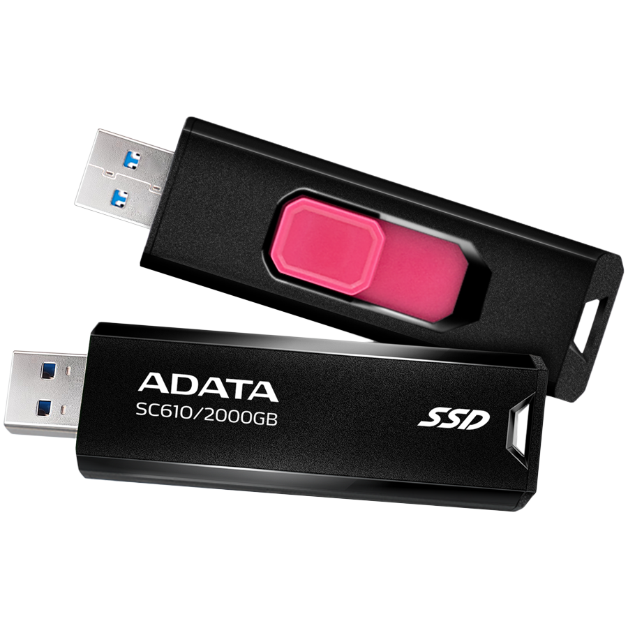 ADATA SC610 2TB USB 3.2 External SSD Flash Drive