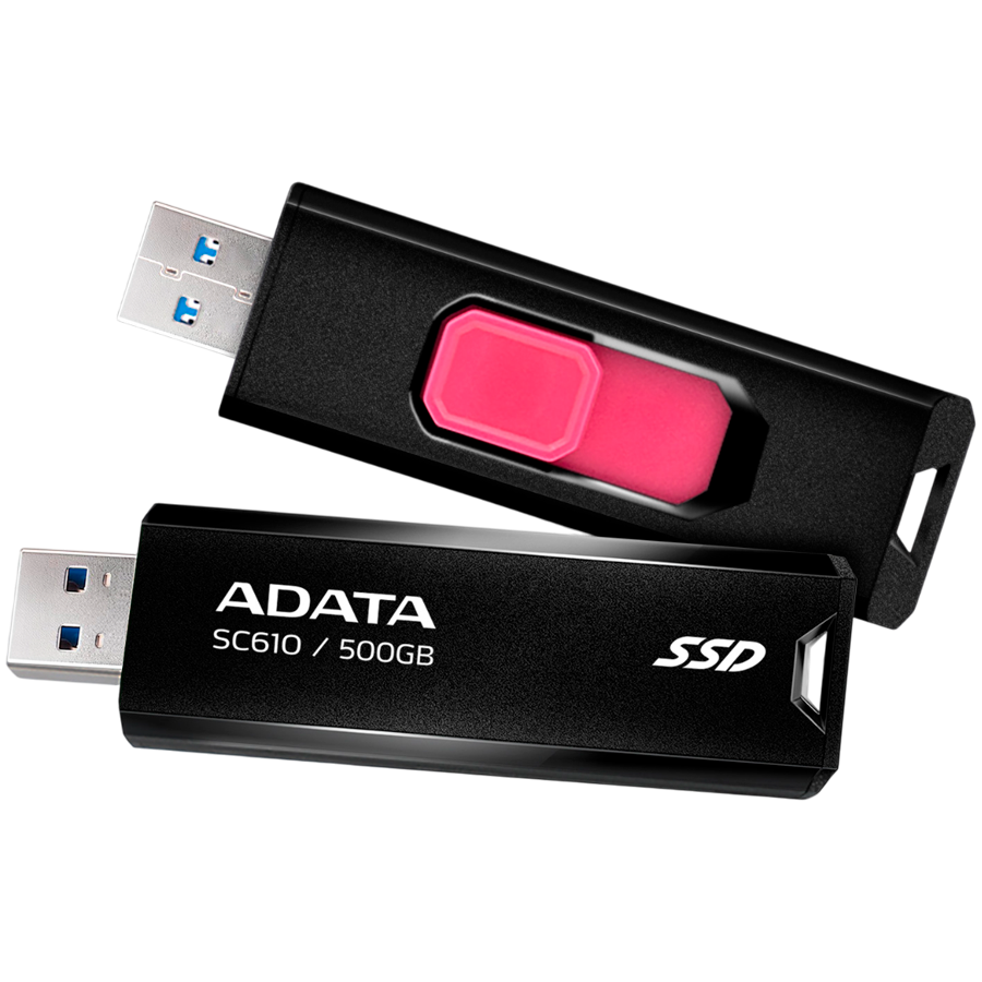 ADATA SC610 500GB USB 3.2 External SSD Flash Drive