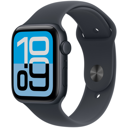 Apple Watch SE 3 GPS + Cellular 44mm - Midnight with Midnight Sport Band S/M