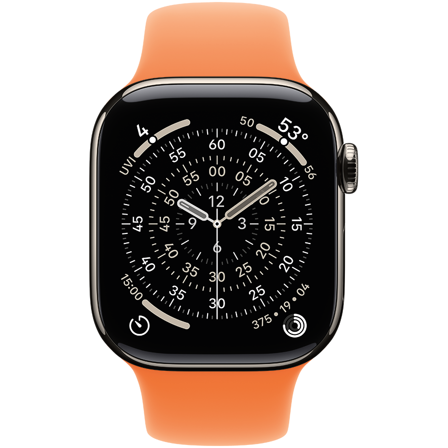 Apple Watch Sport Band Clementine M/L 38/40/41mm