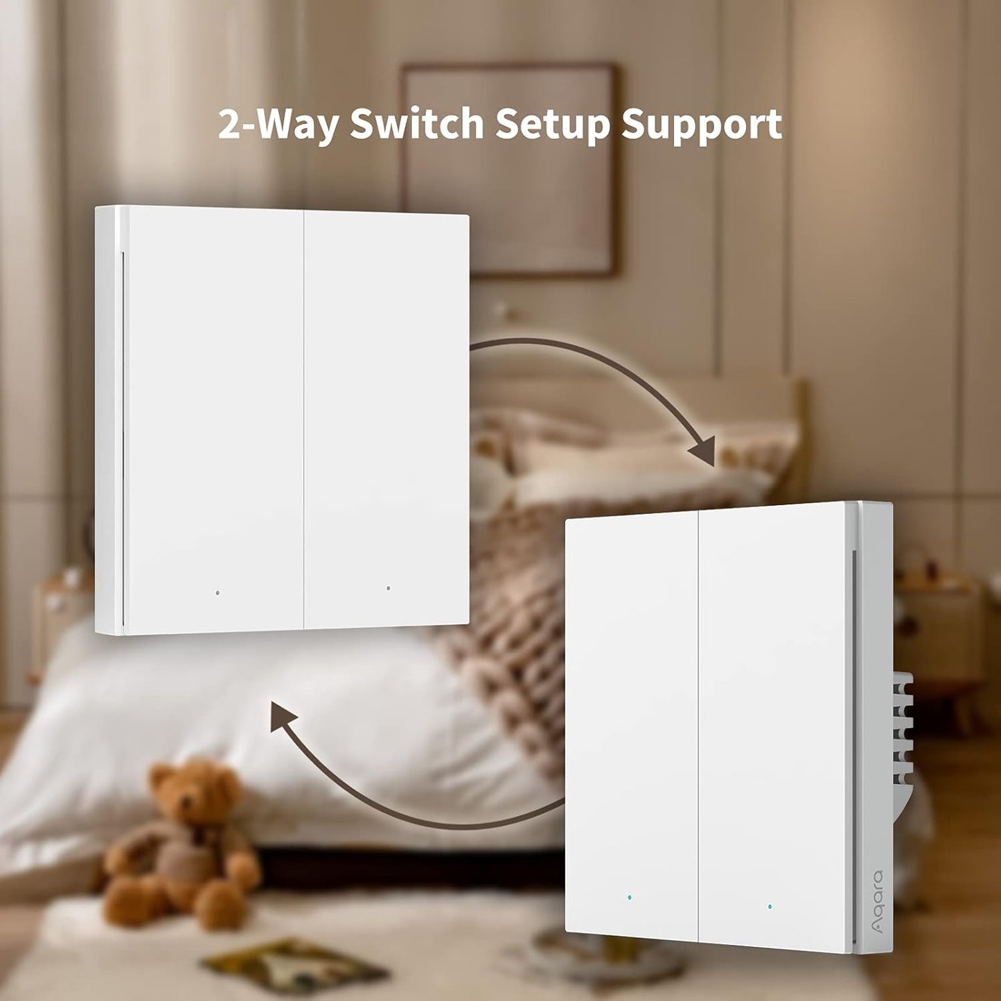 Aqara Wireless Remote Switch H1 - Aqara Hub Required