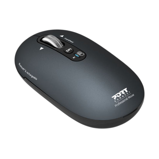 Port Connect PURE MAC Rechargeable Wireless & Bluetooth Mouse – Shadow