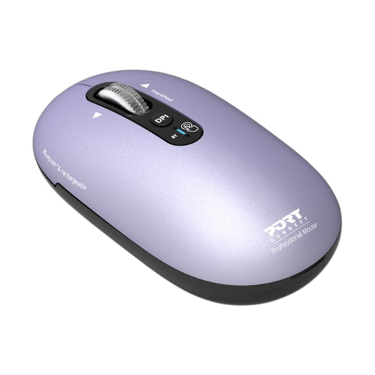 Port Connect PURE MAC Rechargeable Wireless & Bluetooth Mouse – Iris