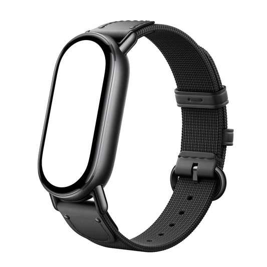 Xiaomi Smart Band 10 Knitted Silk Strap – Ebony Black