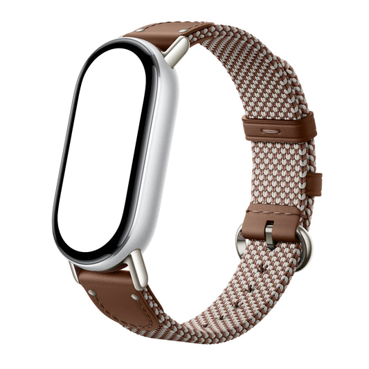 Xiaomi Smart Band 10 Knitted Silk Strap – Feather Brown