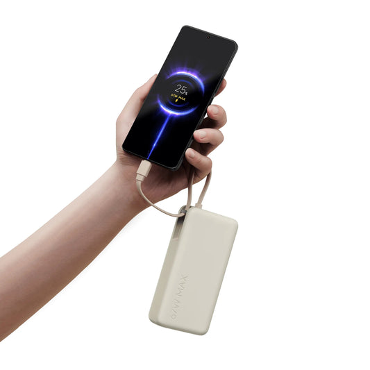 Xiaomi 67W Power Bank 20000mAh (Integrated Cable) – Tan