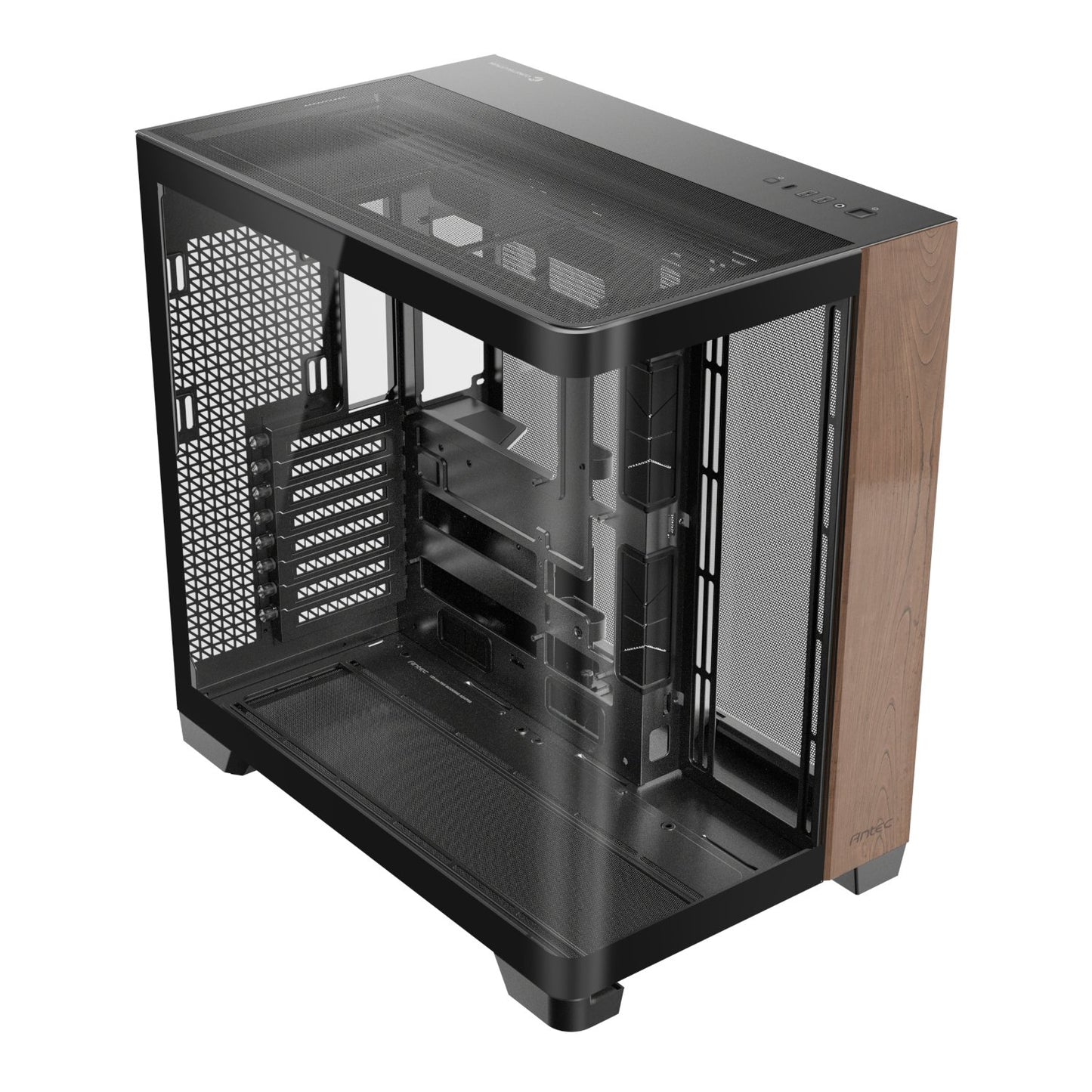 Antec C8 Curved Wood E-ATX | ATX | Micro-ATX | ITX Dual Chamber Gaming Chassis