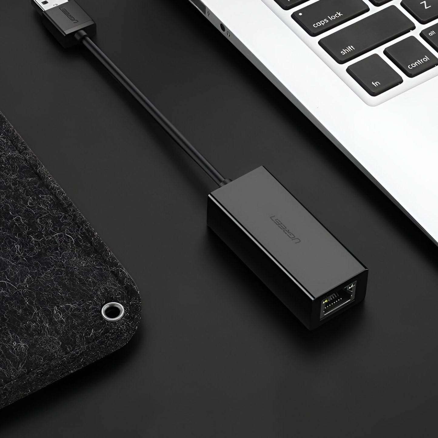 UGREEN CM111 USB3.0 to RJ5 Gigabit Ethernet Adapter – Black