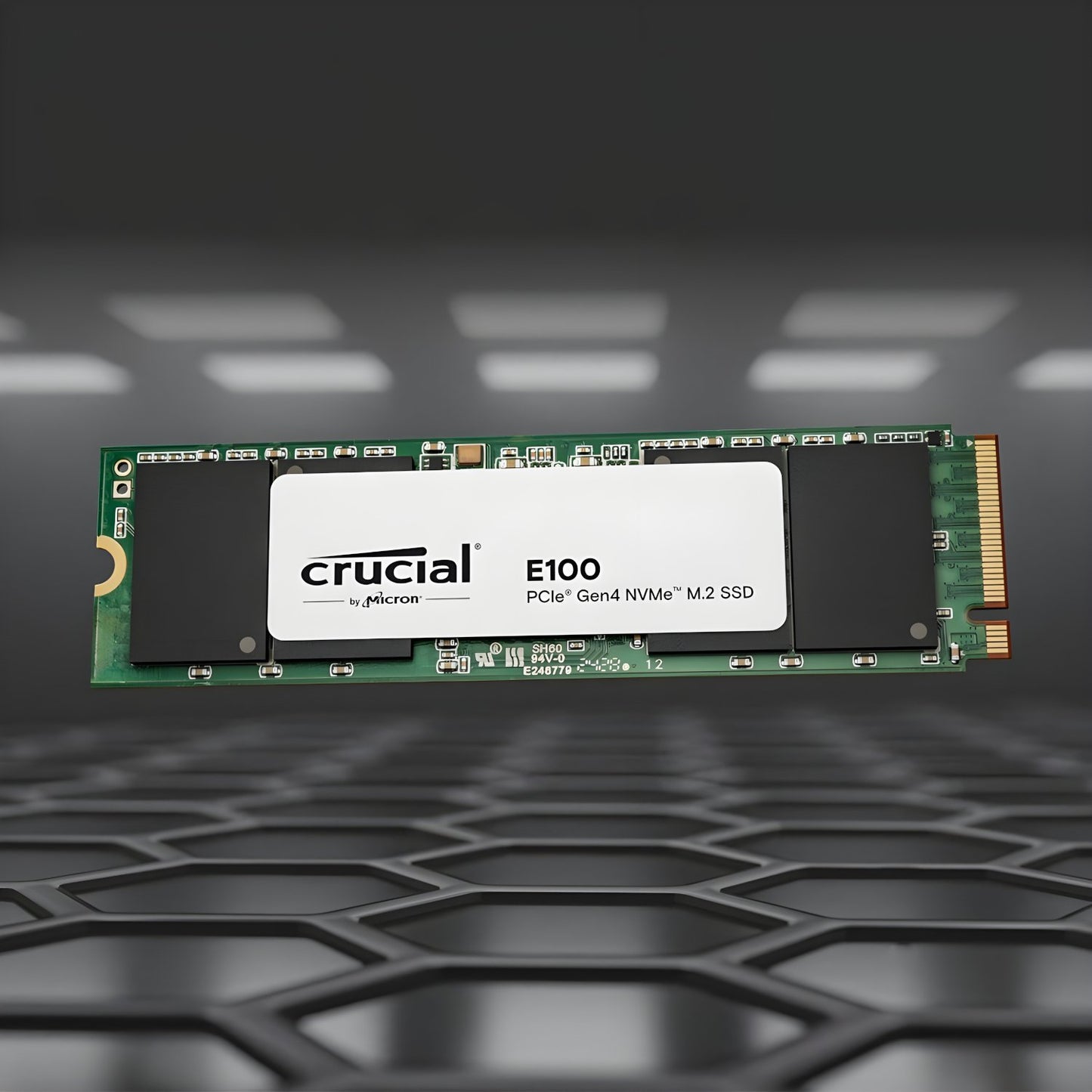 Crucial E100 PCIe Gen4 NVMe M.2 SSD - 2TB
