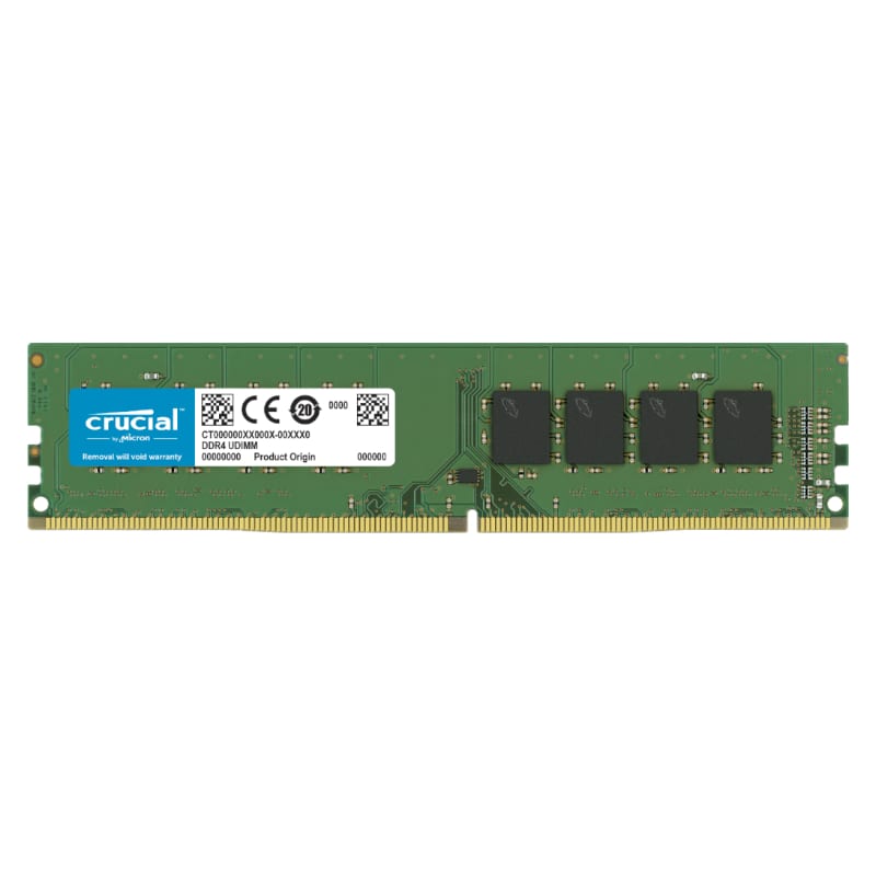 Crucial DDR4 Desktop Memory - 32GB, 3200MHz