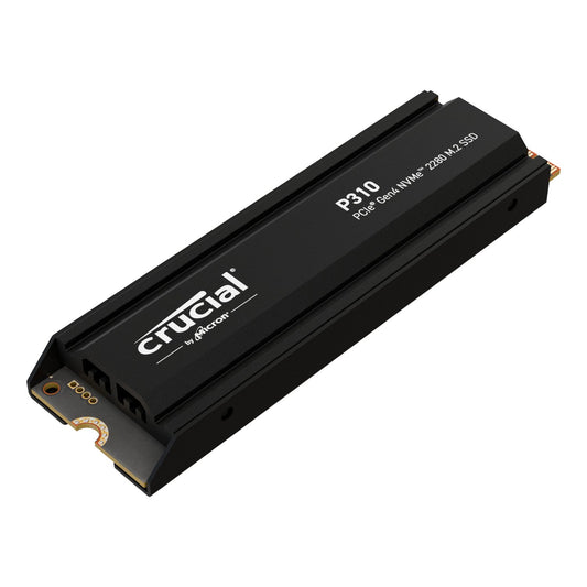 Crucial P310 Gen4 NVMe M.2 SSD - 1TB with Heatsink