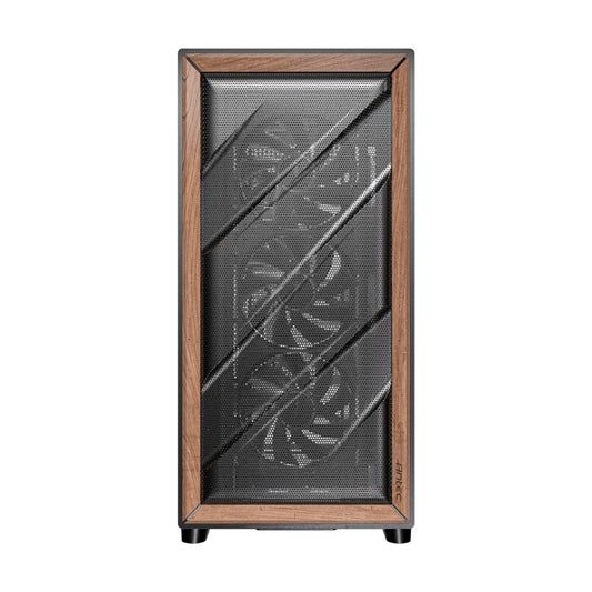 Antec FLUX ATX WOOD Mid Tower Gaming Chassis