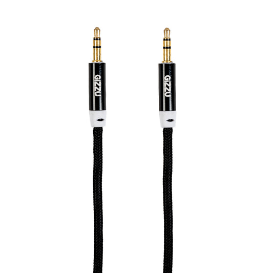 Gizzu 3.5mm AUX Cable 2m – Black