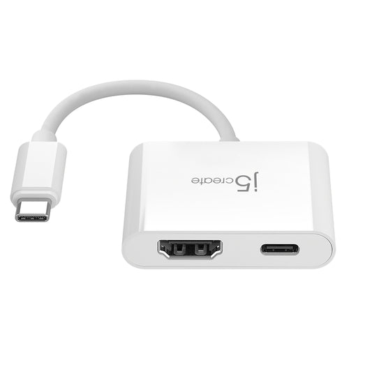 J5create USB-C to 4K HDMI Adapter with Power Delivery - JCA152