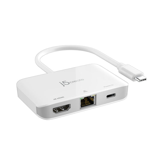 J5create USB-C to 4K HDMI Ethernet Adapter - JCA351