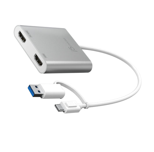 J5create USB-C to Dual HDMI Multi-Monitor Adapter - JCA365