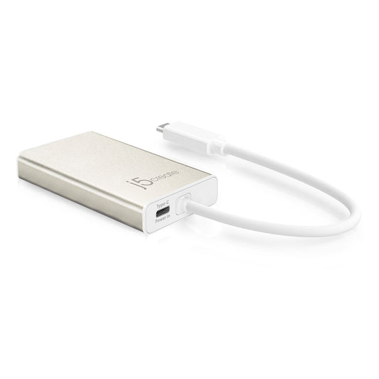 J5create USB-C to HDMI, Ethernet, 2 x USB Type- A and USB-C Hub - JCA374