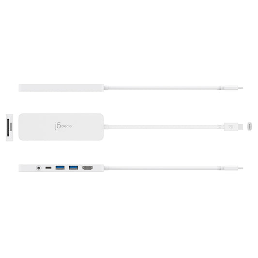 J5create USB-C Multi-Port Hub with Power Delivery - JCD373
