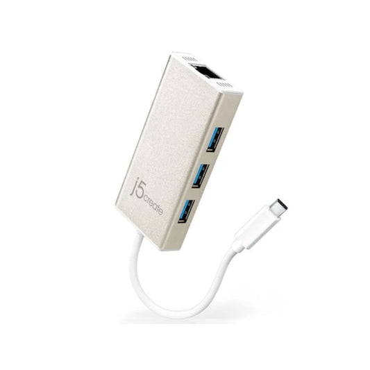 J5create USB-C Multi-Adapter Gigabit Ethernet / USB 3.1 HUB - JCH471
