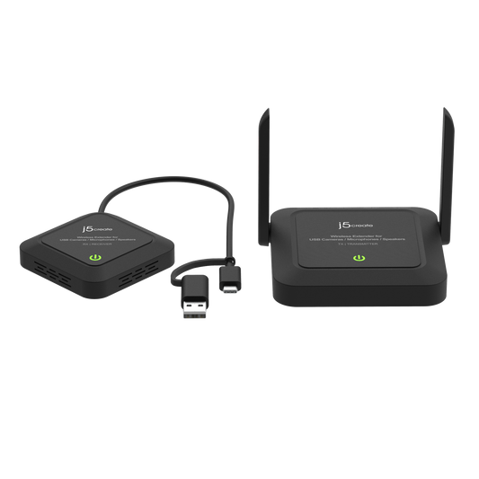 J5create Wireless Extender for USB Cameras / Microphones / Speakers - JVW120