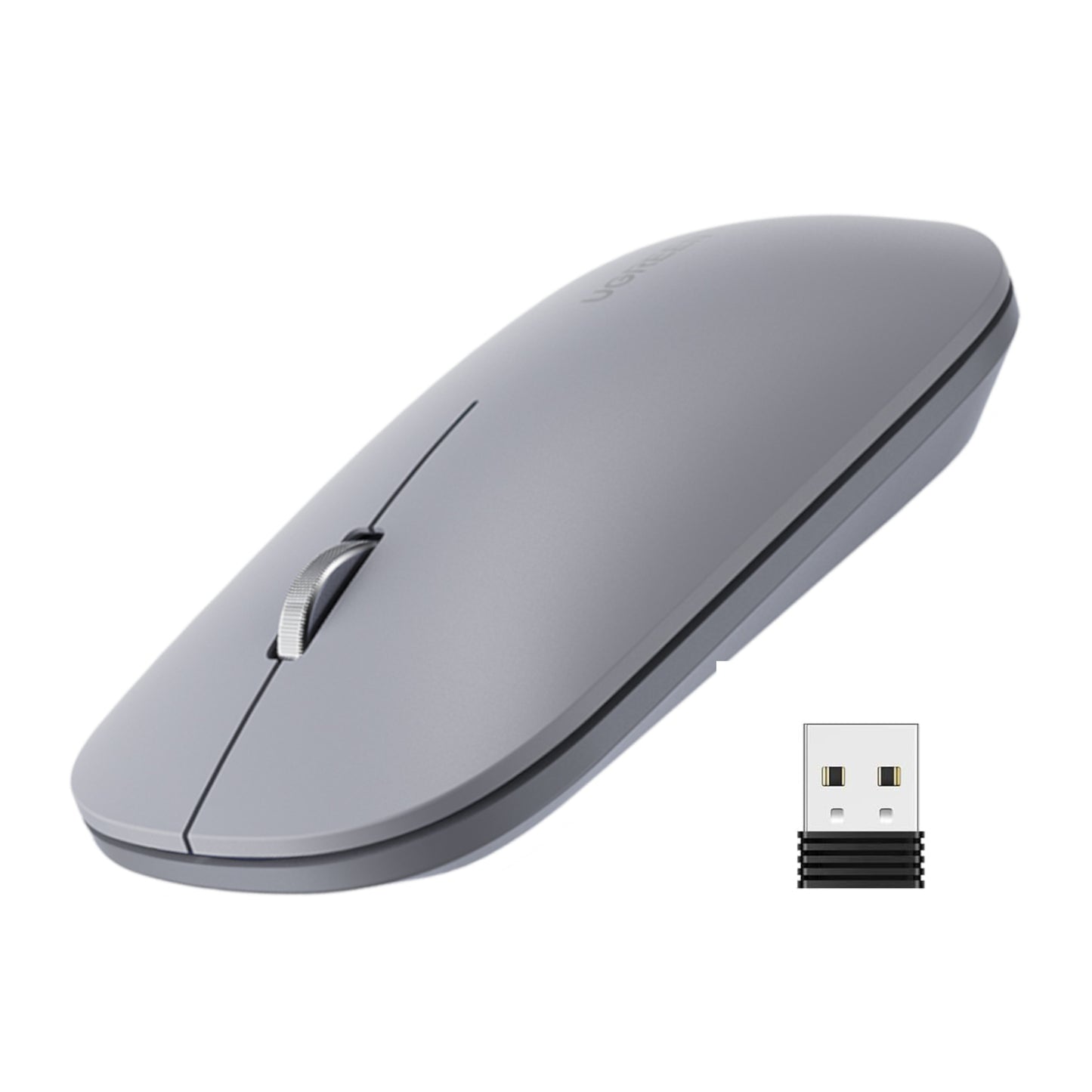 UGreen Portable 2.4GHz Wireless Mouse – Grey