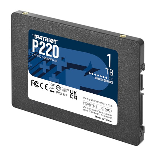 Patriot P220 2.5″ SATA III SSD - 1TB